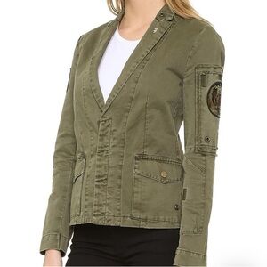 Zadig and Voltaire - Virginia Grunge Army Jacket - Size L